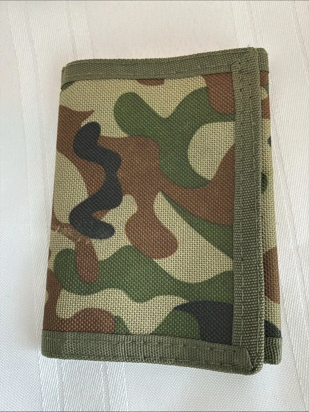 Camouflage Trifold Wallet - Green/Brown Camo